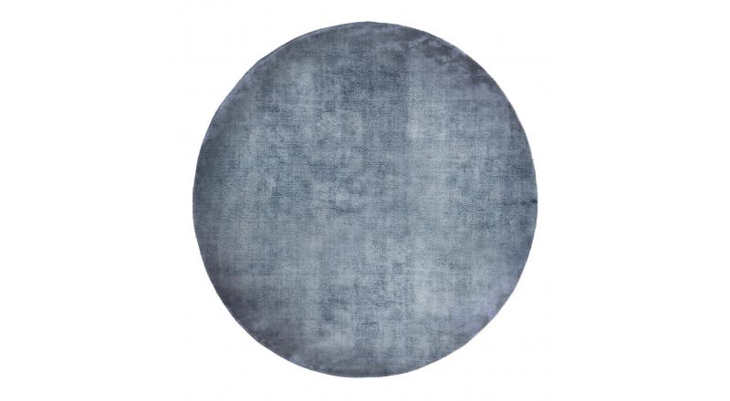 Dywan ITALIA LINEN DARK BLUE 250 ROUND