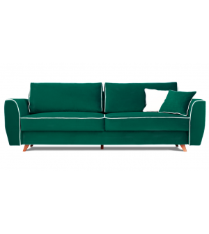 Sofa HUGO 3 osobowa rozkładana tk. Magic Velvet 2220 