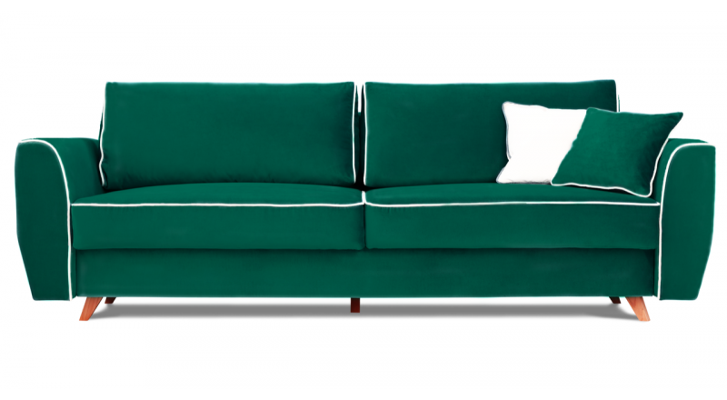 Sofa HUGO 3 osobowa rozkładana tk. Magic Velvet 2220 