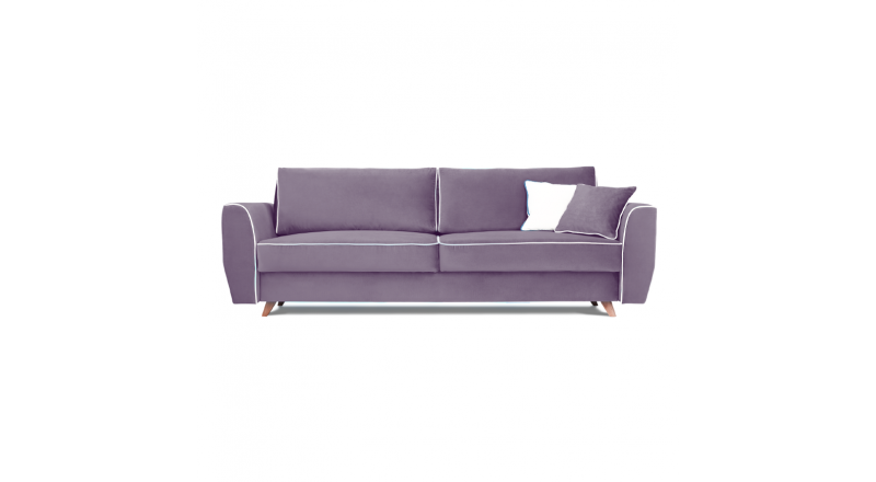Sofa HUGO 3 osobowa rozkładana tk. MAGIC VELVET 2248