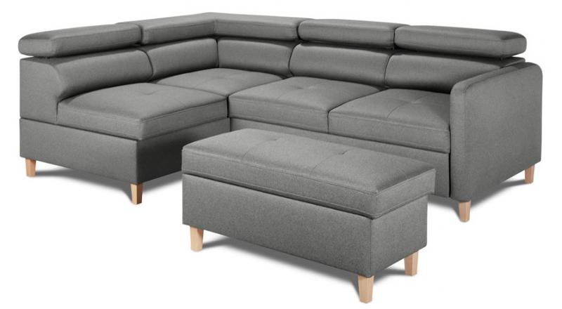 Narożnik SVEN z mobilną - przestawianą dostawką