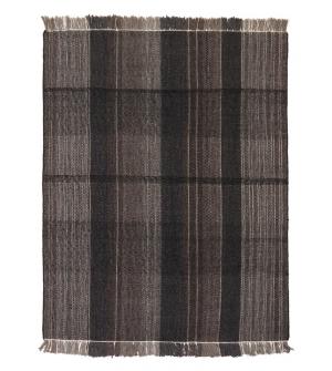 Dywan 200 x 300 NORTON Black Gray