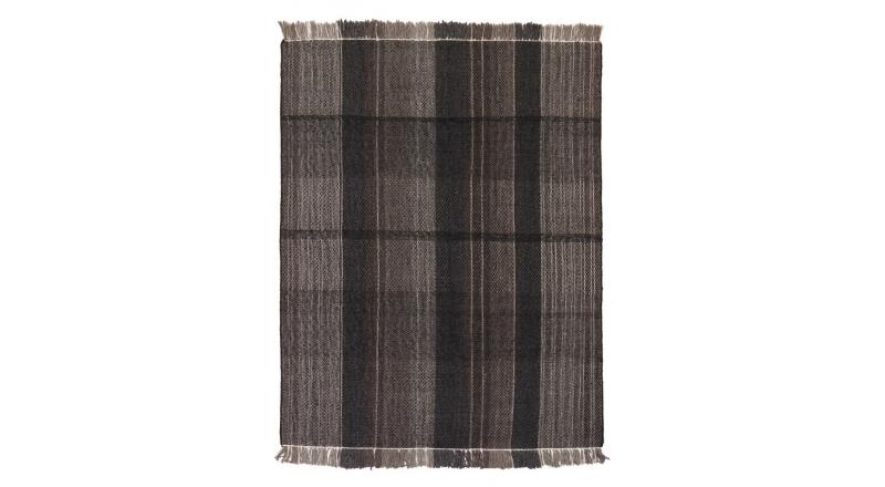 Dywan 200 x 300 NORTON Black Gray