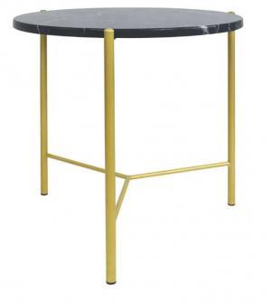 STOLIK KAWOWY SOUL 50, Nero Marquina