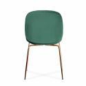 KRZESŁO BOLIWIA GOLD ZIELONE