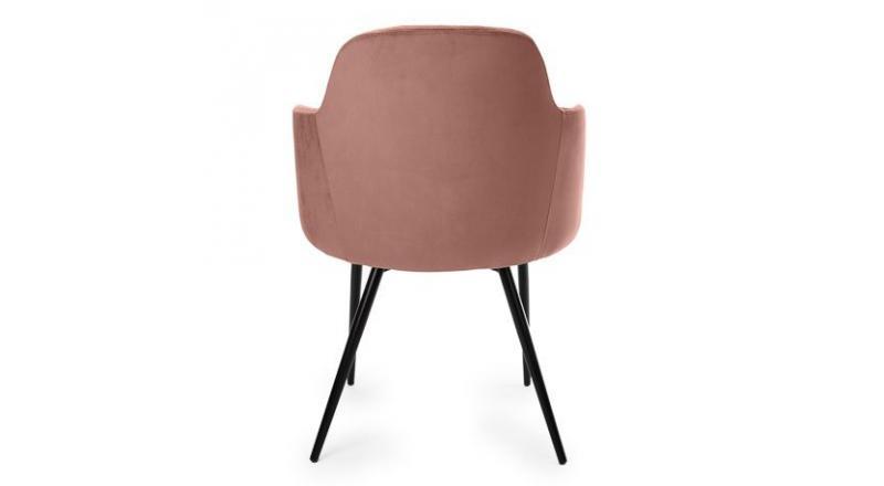 KRZESŁO MADRYT PUDROWY RÓŻ