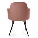 KRZESŁO MADRYT PUDROWY RÓŻ