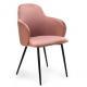 KRZESŁO MADRYT PUDROWY RÓŻ