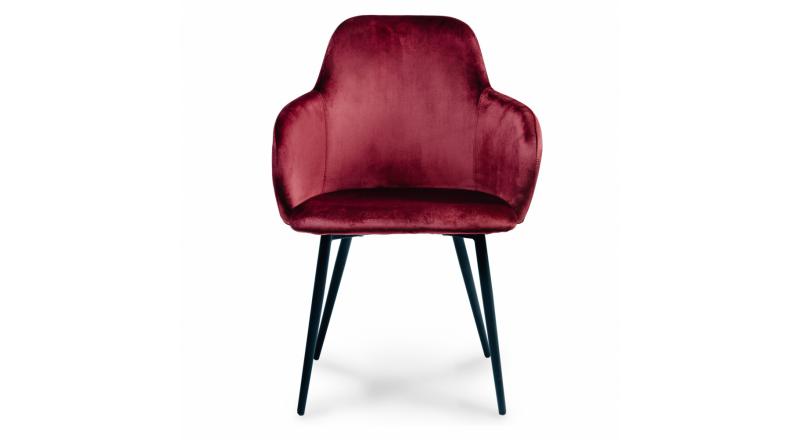 KRZESŁO MADRYT BORDO