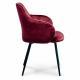 KRZESŁO MADRYT BORDO