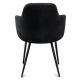KRZESŁO MADRYT CZARNE