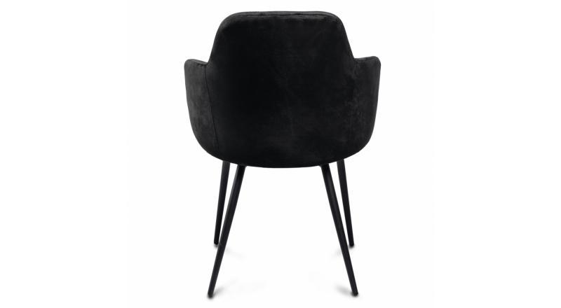 KRZESŁO MADRYT CZARNE