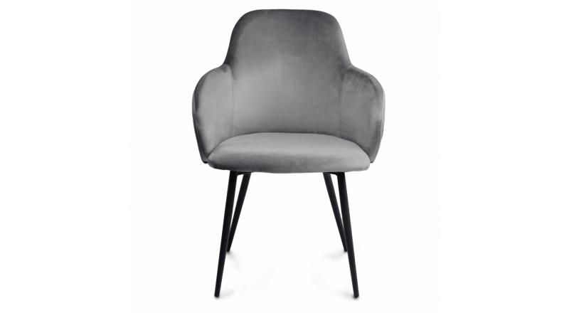 KRZESŁO MADRYT SZARE