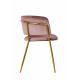 KRZESŁO DO SALONU EVIA RÓŻOWY