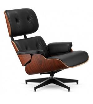 FOTEL TOKYO CZARNA SKÓRA/ WIŚNIA