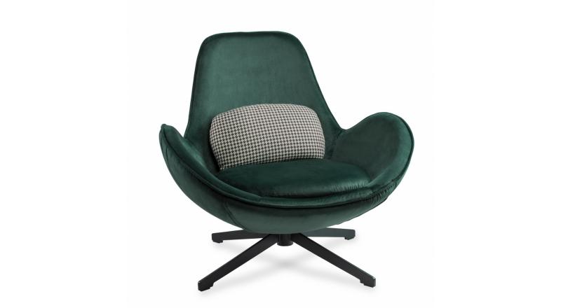 FOTEL SALAMANKA PRZETAPICEROWANY WIELOKOLOROWY