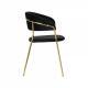 KRZESŁO GOMA CZARNY