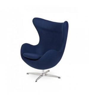 FOTEL IBIZA CHROM biało - czarny