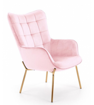 FOTEL CASTO różowy2