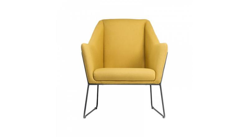 FOTEL DAKOTA żółty