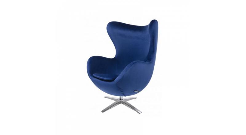 FOTEL IBIZA IBIZA VELVET niebieski