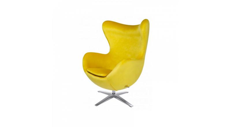 FOTEL IBIZA IBIZA VELVET żółty
