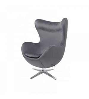 FOTEL IBIZA IBIZA VELVET siwy