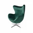 FOTEL IBIZA VELVET zielony