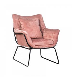 FOTEL KAVOS różowy