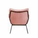 FOTEL KAVOS różowy