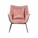 FOTEL KAVOS różowy
