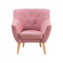 FOTEL NORDEN różowy