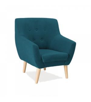 FOTEL NORDEN niebieski