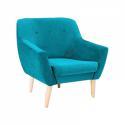 FOTEL NORDEN turkusowy
