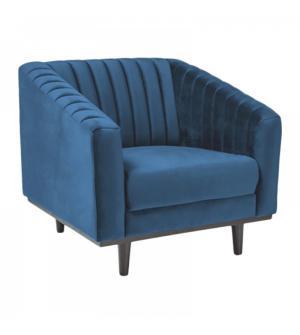FOTEL ASPREY VELVET niebieski