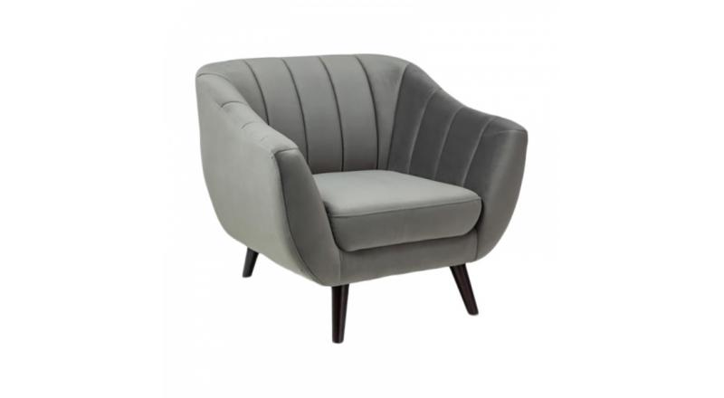 FOTEL ELITE VELVET szary