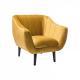 FOTEL ELITE VELVET żółty