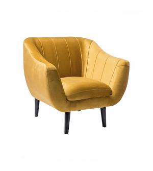 FOTEL ELITE VELVET żółty