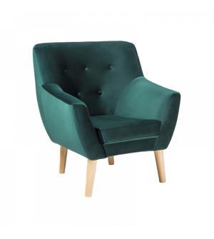 FOTEL NORDEN VELVET zielony
