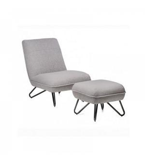 FOTEL MALTA z podnóżkiem