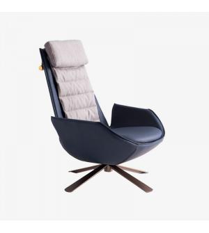 FOTEL TORONTO granatowy