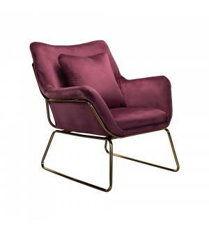 FOTEL KAVOS GOLD bordowy