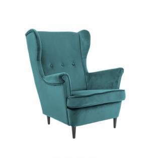 FOTEL LORD VELVET turkusowy