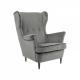FOTEL LORD VELVET szary