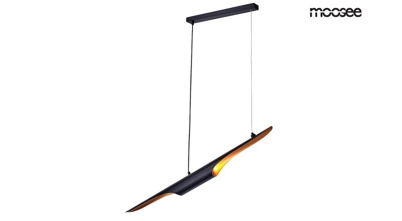 MOOSEE lampa wisząca CONTEO - czarna, złota