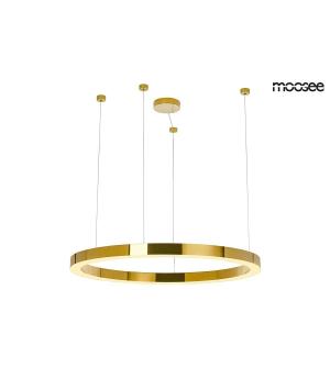 MOOSEE lampa wisząca RING LUXURY 110 złota - LED, chromowane złoto