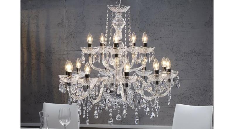 INVICTA lampa wisząca DIAMONDS 15 - transparentny