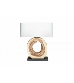 INVICTA lampa biurkowa ORGANIC ARTWORK55 - orzech włoski