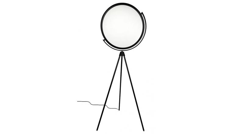 Lampa podłogowa MOON FLOOR - metal, akryl