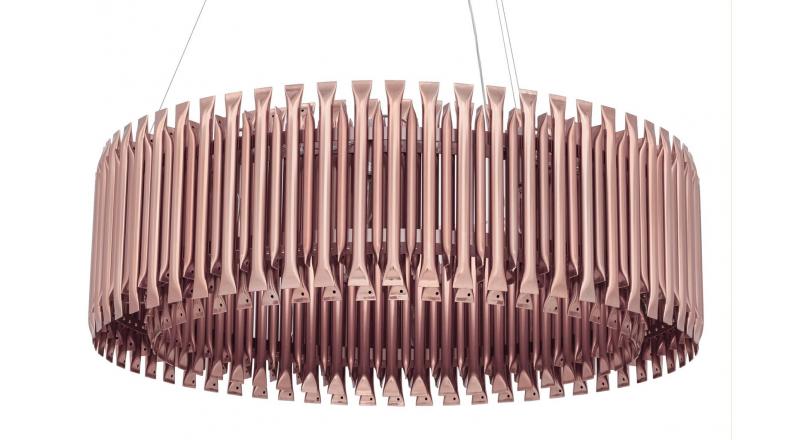 Lampa wisząca GALLIANO miedziana - aluminium, stal węglowa